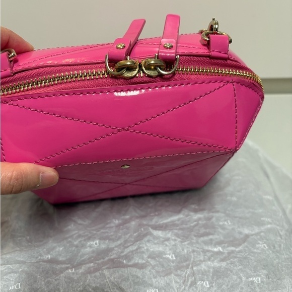 Kate Spade Pink Patent Leather Crossbody Bag - Picture 3 of 9
